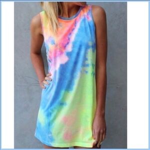 Tie Dye mini dress